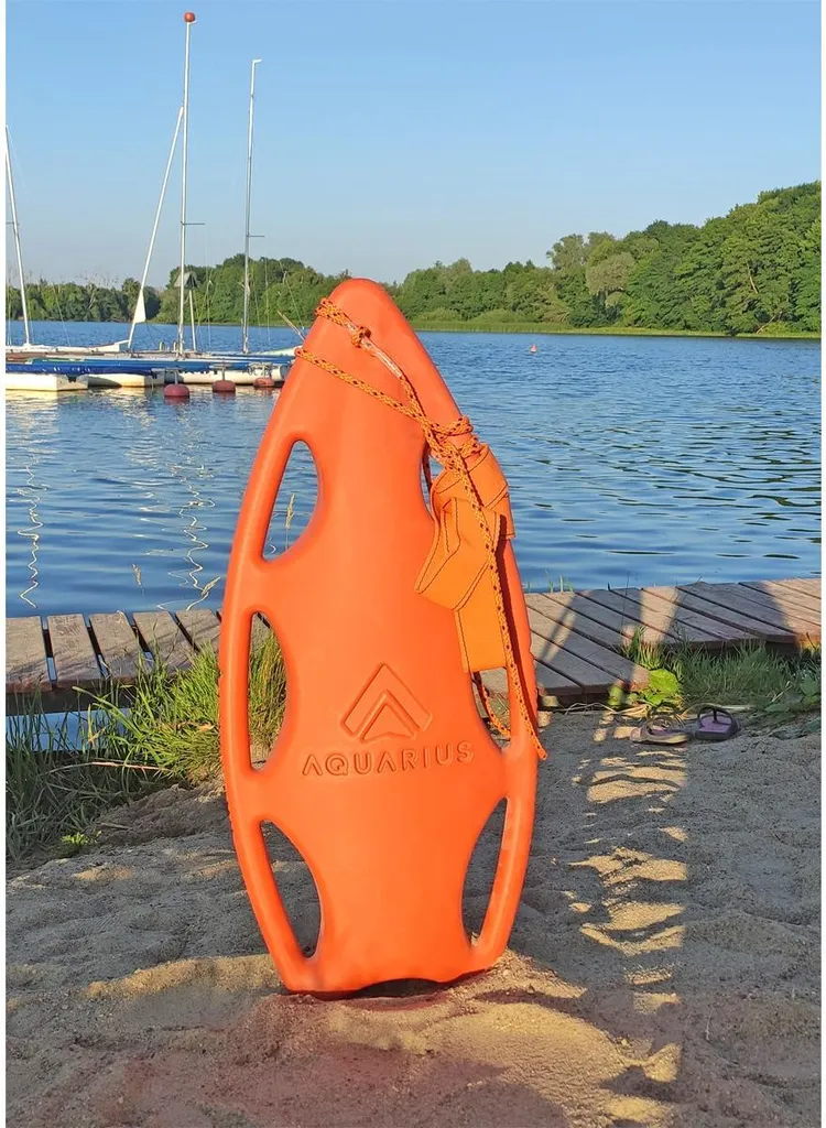 Bouée de natation rigide Aurora : accessoire de secours type Malibu