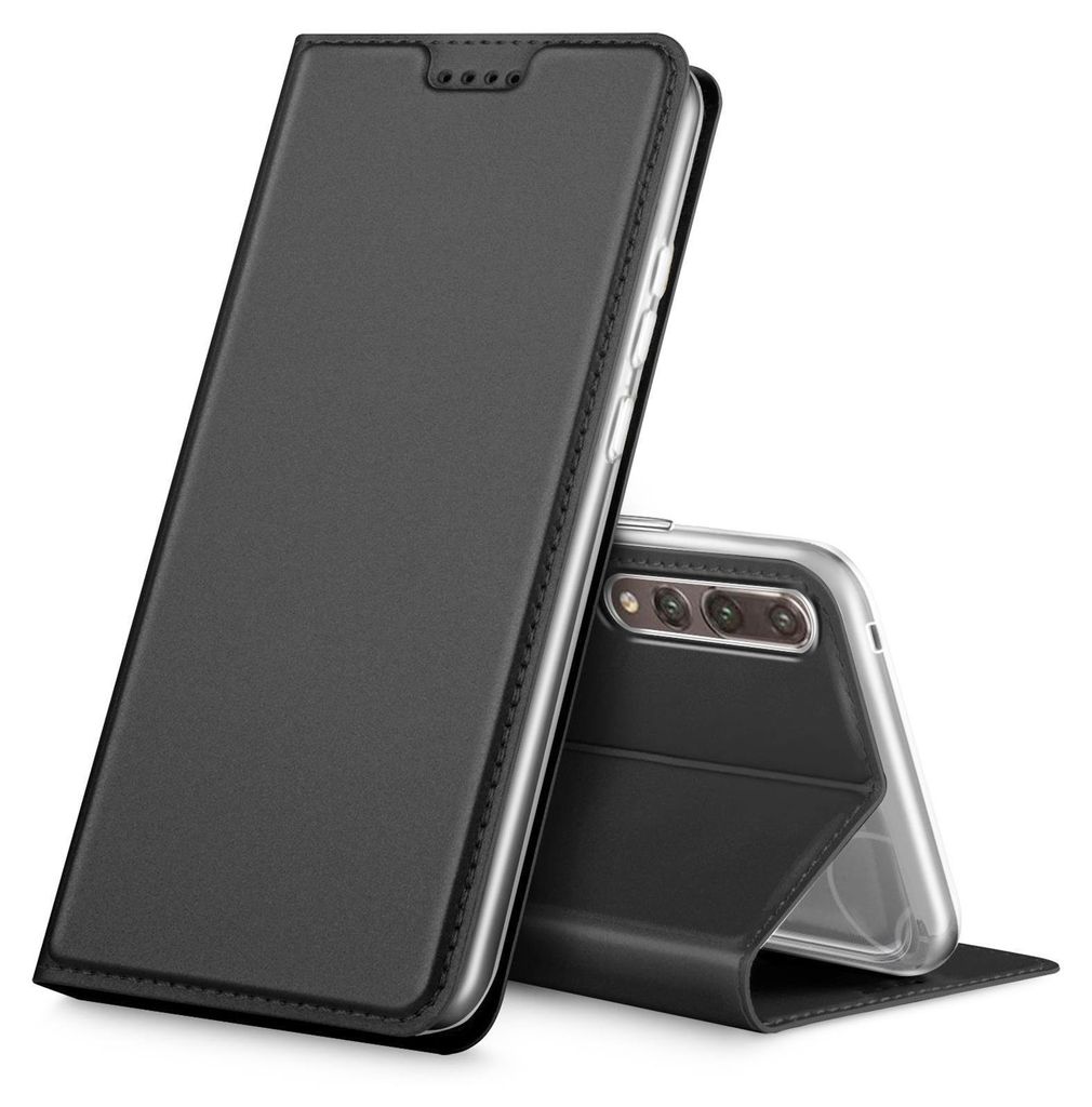 Handy Hülle Huawei P20 Pro Book Case Schutzhülle Tasche Slim Flip Cover Etui