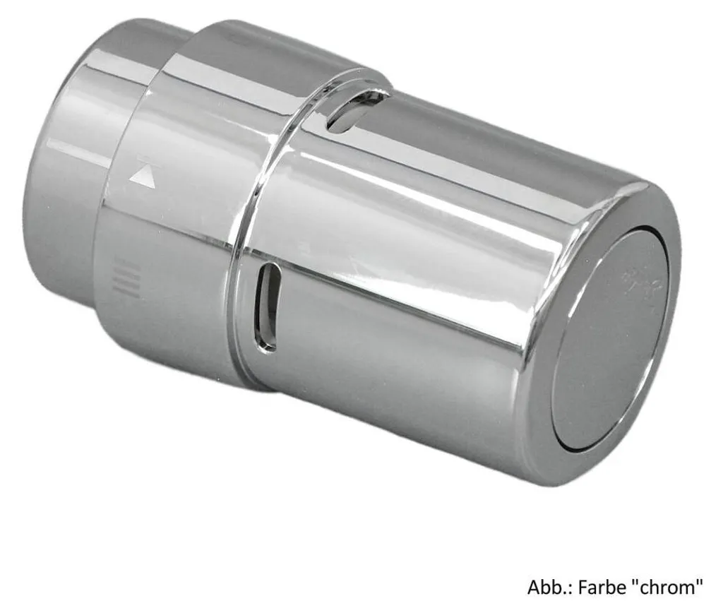 Danfoss RAX Sonde intégrée design chrome pour régulation de chauffage