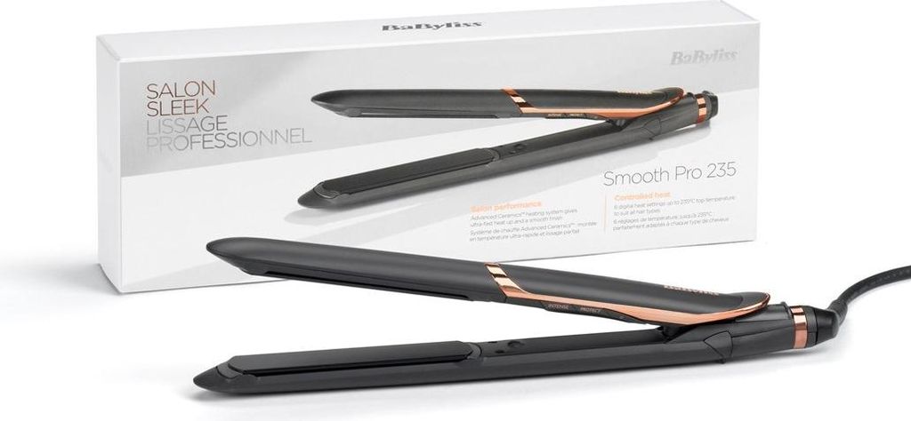 BaByliss ST394E, Glätteisen, Warm, Tasten, Alle Haare, Produktbild 