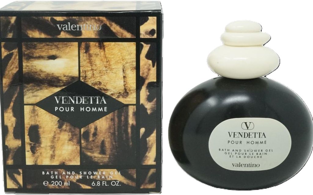 VALENTINO VENDETTA Herren 200ml Bade und Duschgel