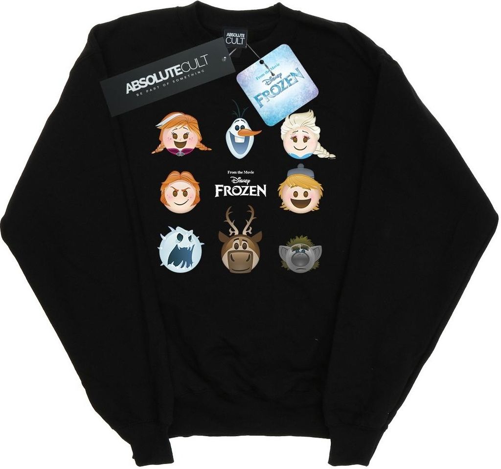 Disney - "Frozen" Sweatshirt für Herren BI25328 (XL) (Schwarz)