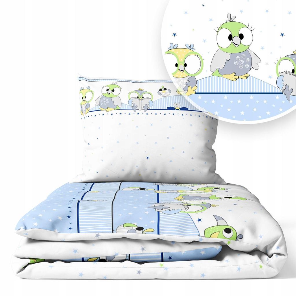 Kinderbettwäsche 90x120 Baumwolle Baby Bettwäsche Set 90x120 + 40x60 Kissenbezug Jungen & Mädchen Kleinkind Bettbezug