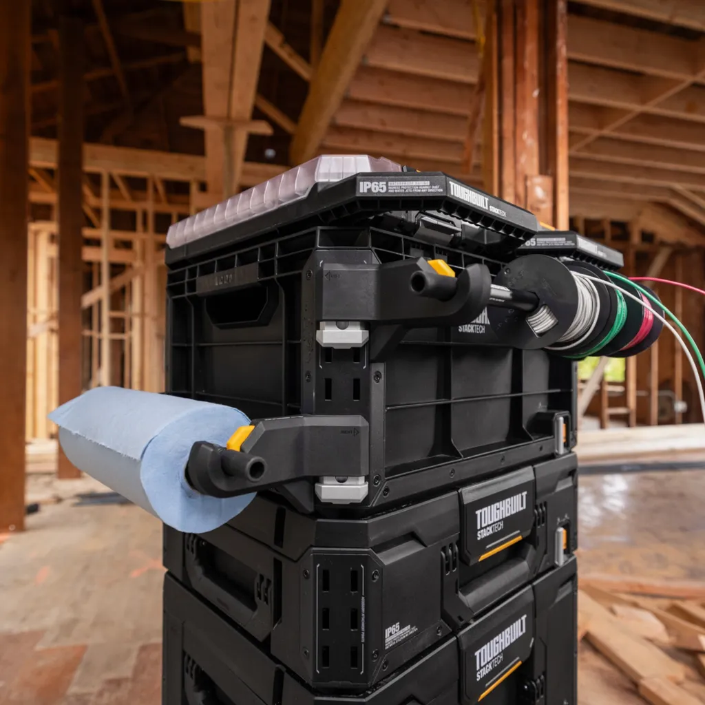 Porte-Rouleau StackTech : Finis les Câbles Emmêlés sur votre Chantier - 10