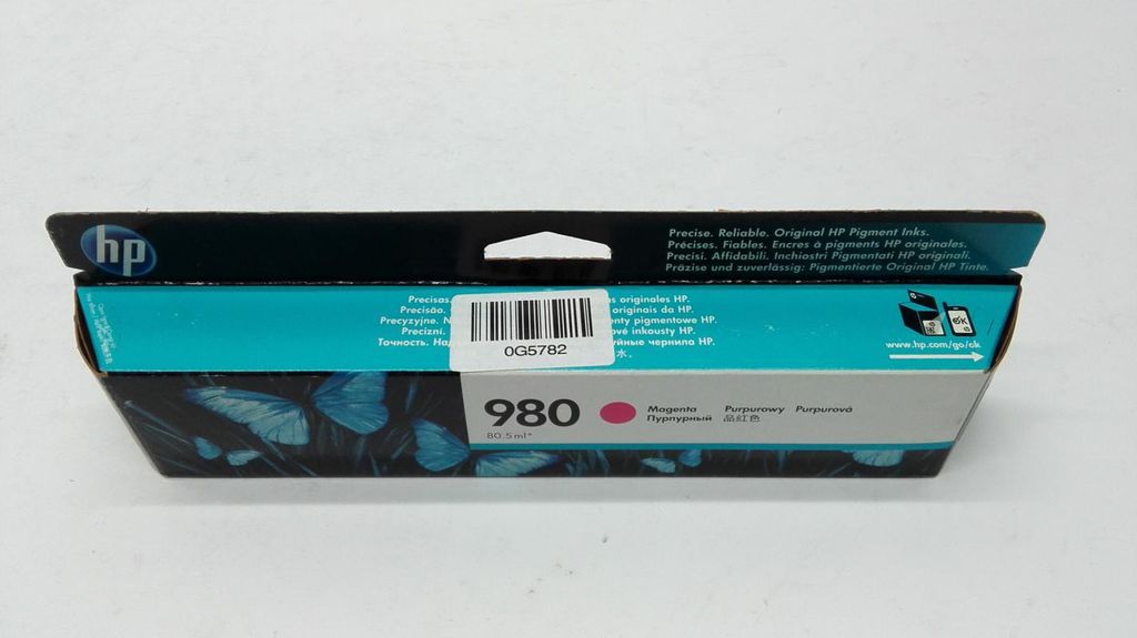 HP 980 Magenta Original Druckerpatrone, Standardertrag, Produktbild 