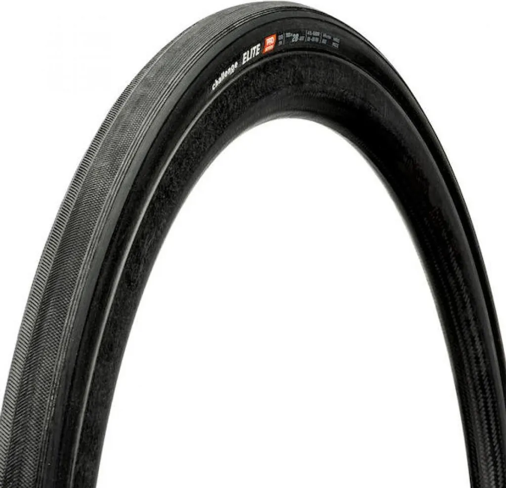Pneu Challenge Road Elite Pro Handmade Durable et Souple 28-622 Noir
