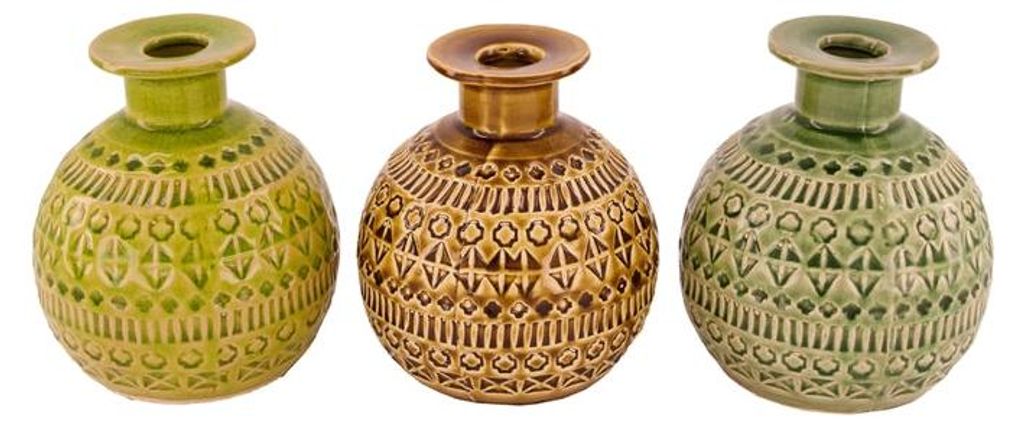 Natural Collections Vase aus Keramik ø13,5x16cm