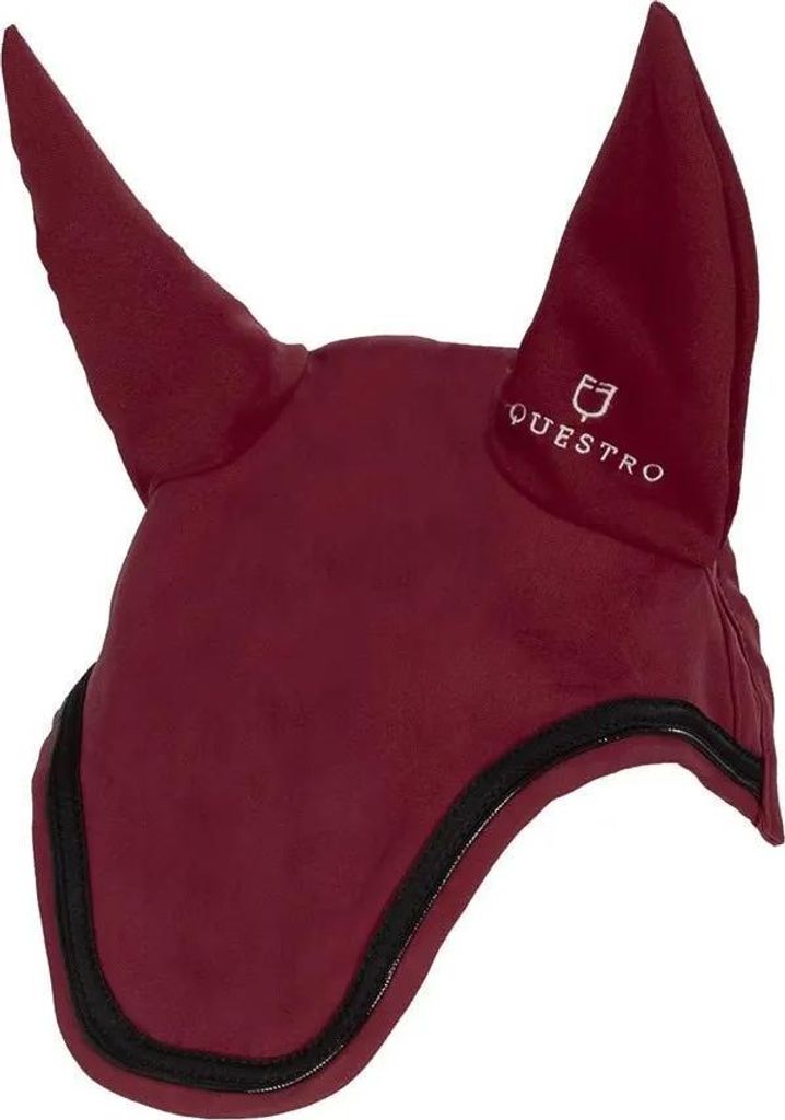 Equestro Elegance Collection Fliegenhaube Rot Full Rot Full