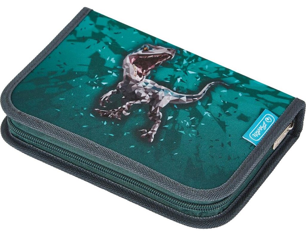 Herlitz Schüleretui 31 teilig Green Rex Obrázek produktu 