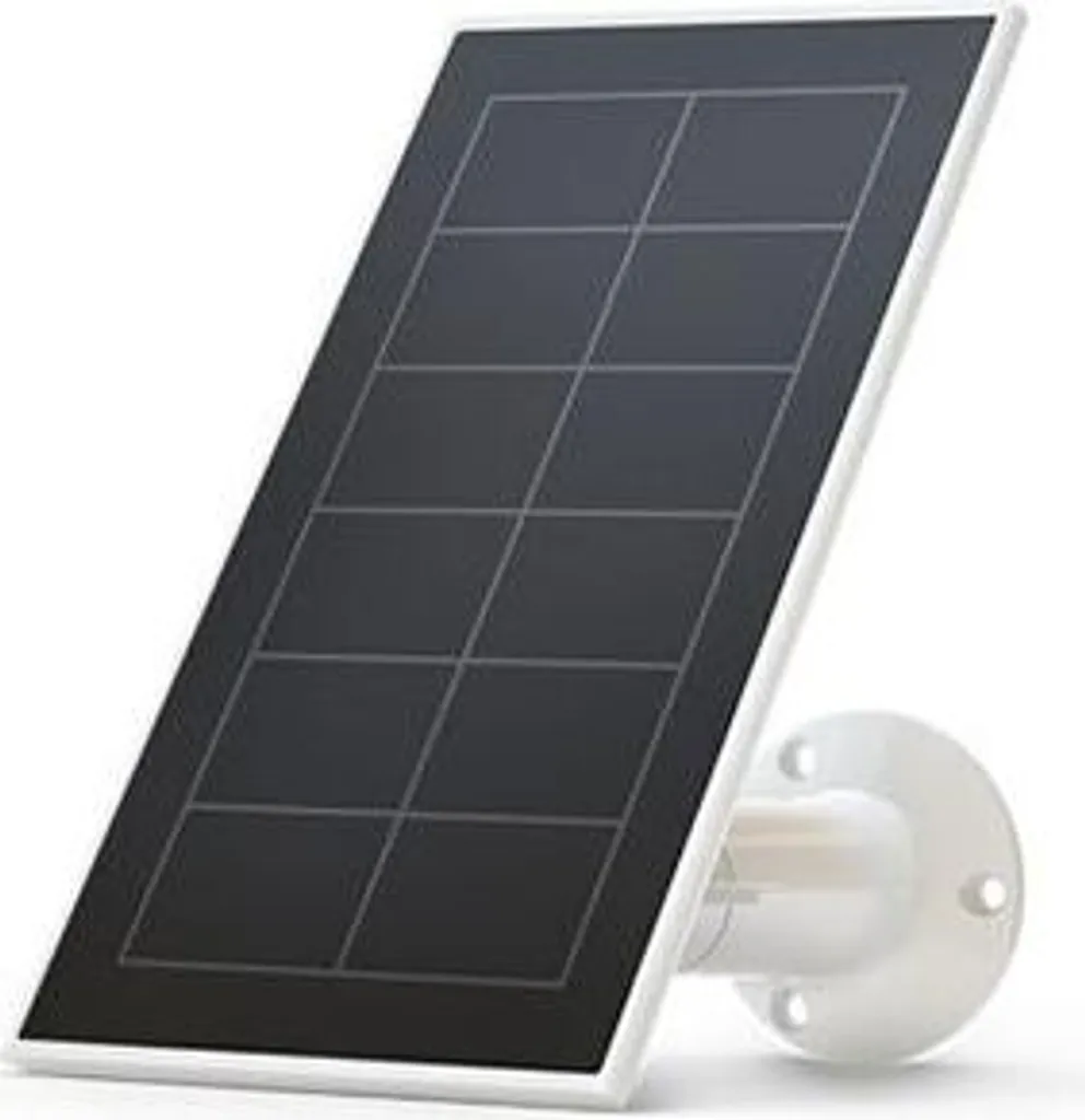 Arlo Solar Panel Bianco VMA5600 | Compatibile Ultra, Pro 3 & Pro 4