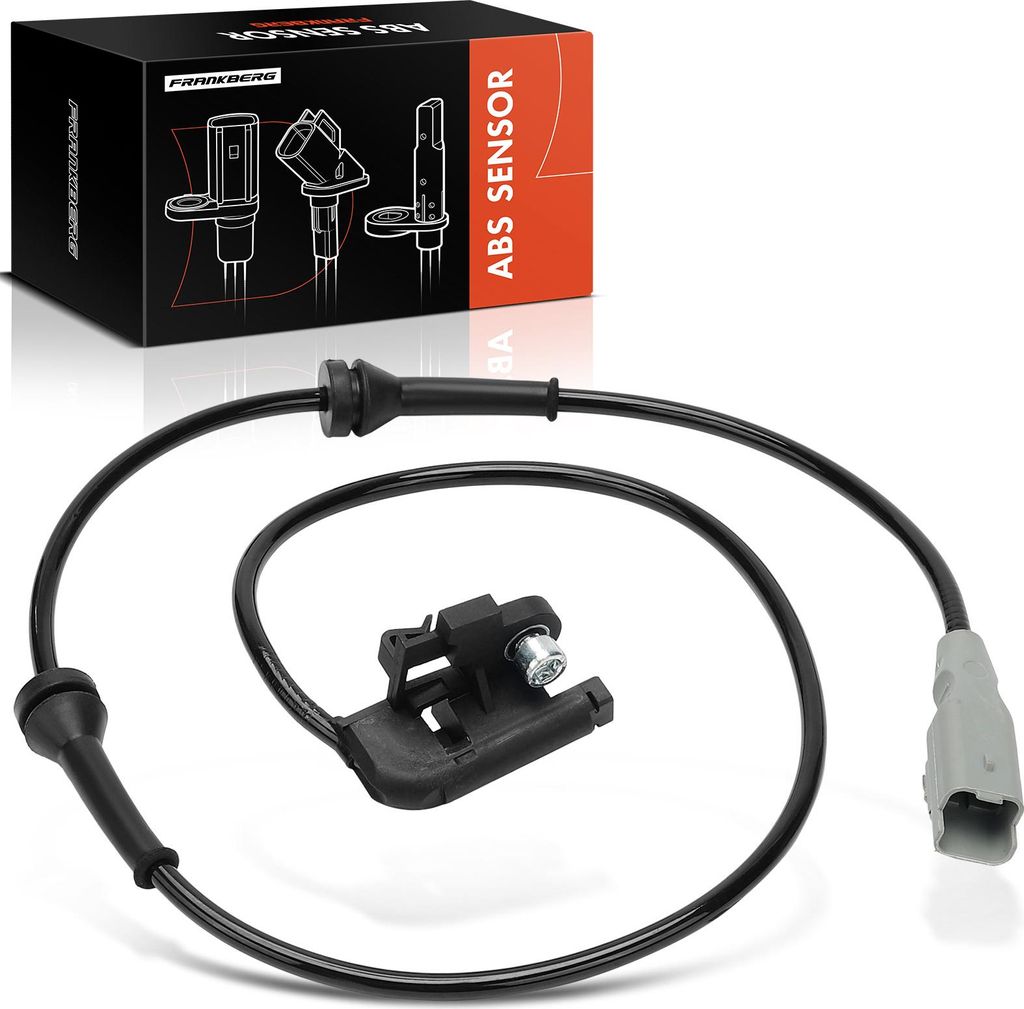 Frankberg 1x ABS Sensor Hinterachse beidseitig für Peugeot 307 Break CC SW Kasten/Kombi 1.4L 1.6L 2.0L 2003-2009