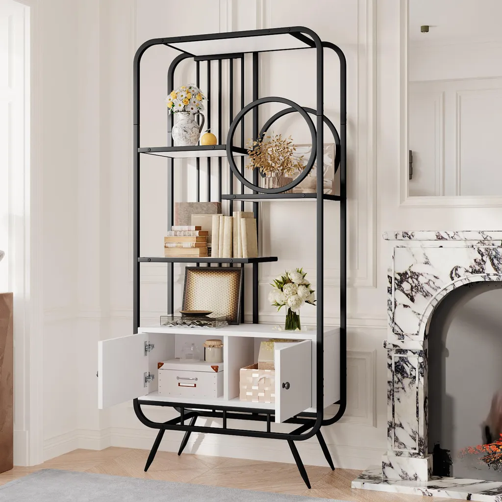 Étagère de Rangement Stable pour Gagner de la Place au Sol 80x180 cm