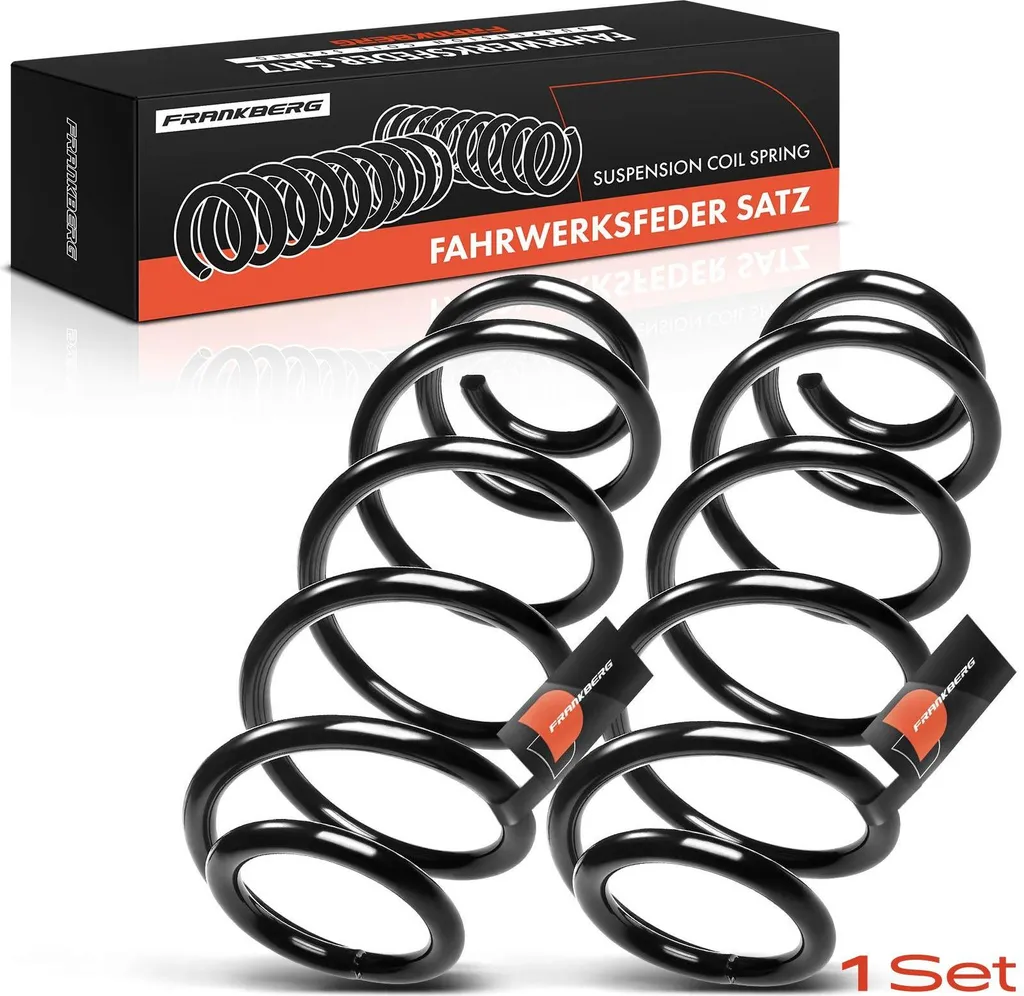 2 Ressorts de Suspension Avant Frankberg pour Audi A4 B5 et VW Passat 3B