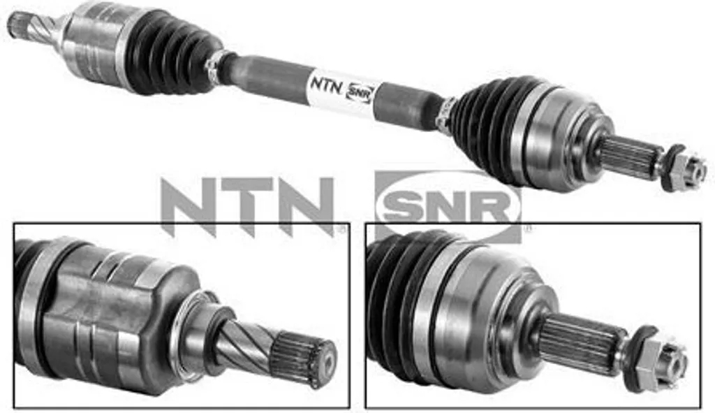 Supprimer les claquages : Cardan SNR DK55.098 pour Clio III gauche OE
