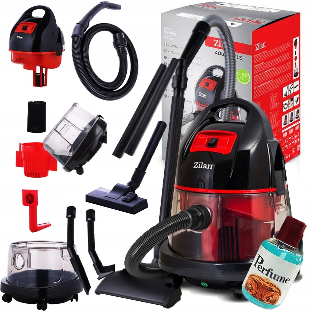 Vysávač na vodu 2000 W, 8 l, Zilan Aqualotus, 2 v 1 Obrázok produktu 
