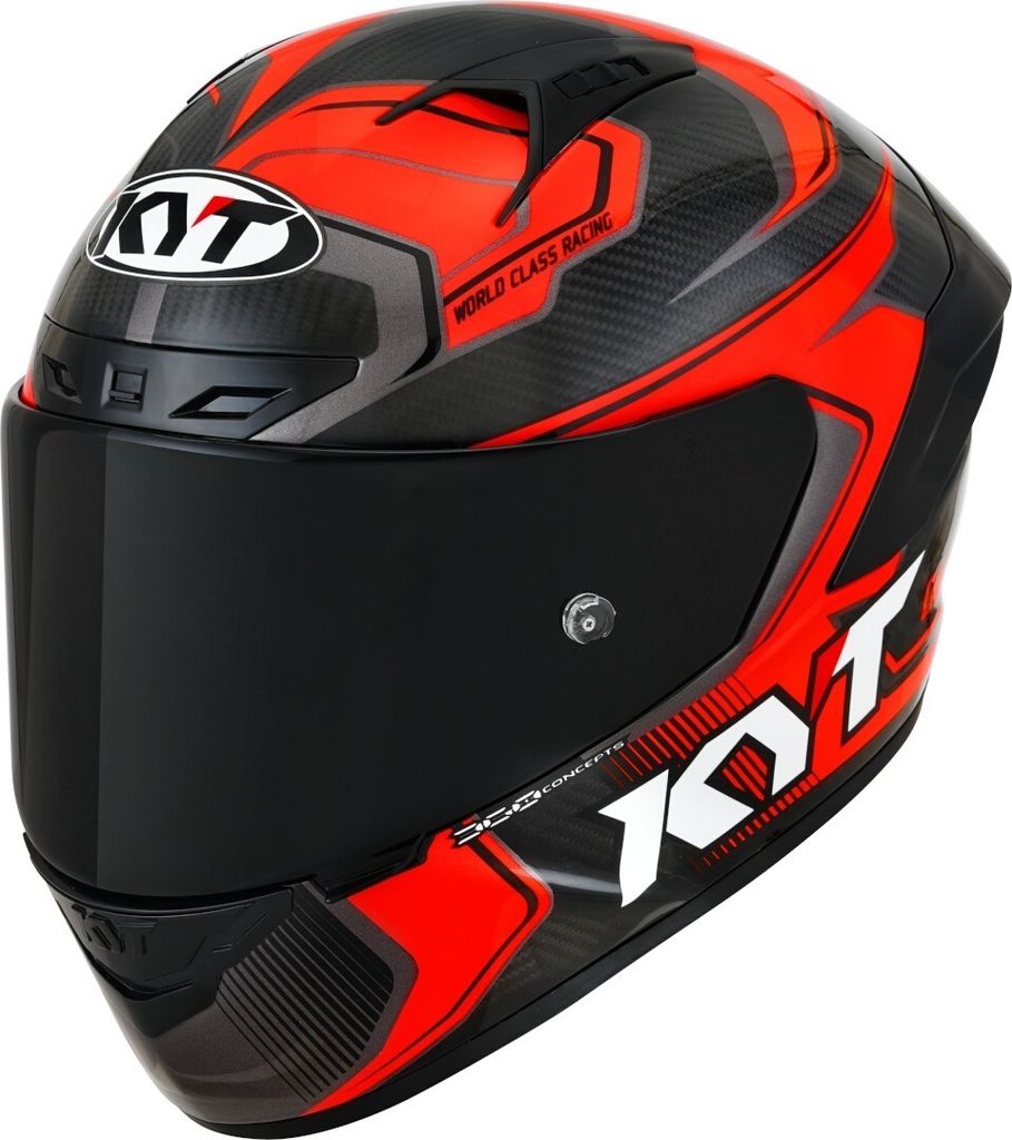 KYT NZ Race Carbon Competition Helm, rot, L (59/60)