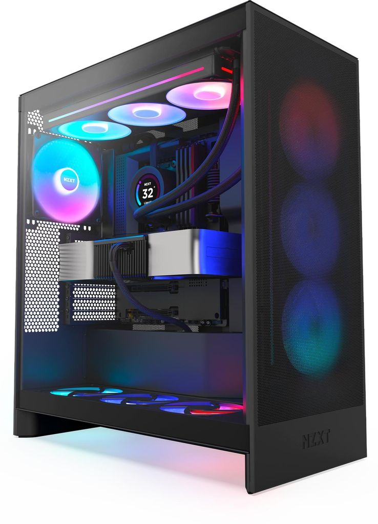 H7 Flow Rgb ( 2024 ) (Schwarz, Tempered Glass) Produktbild 