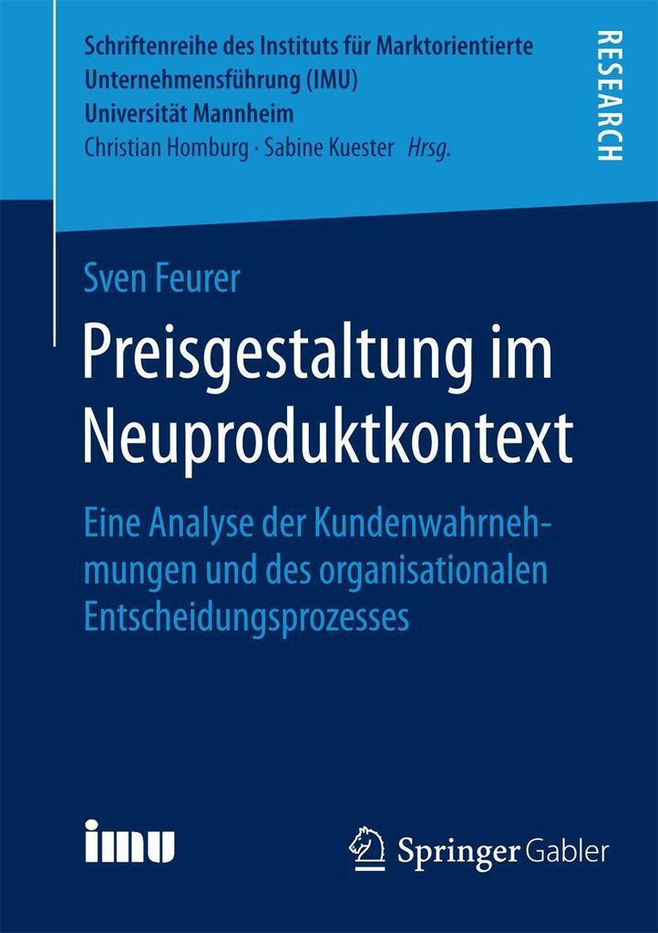 Preisgestaltung im Neuproduktkontext