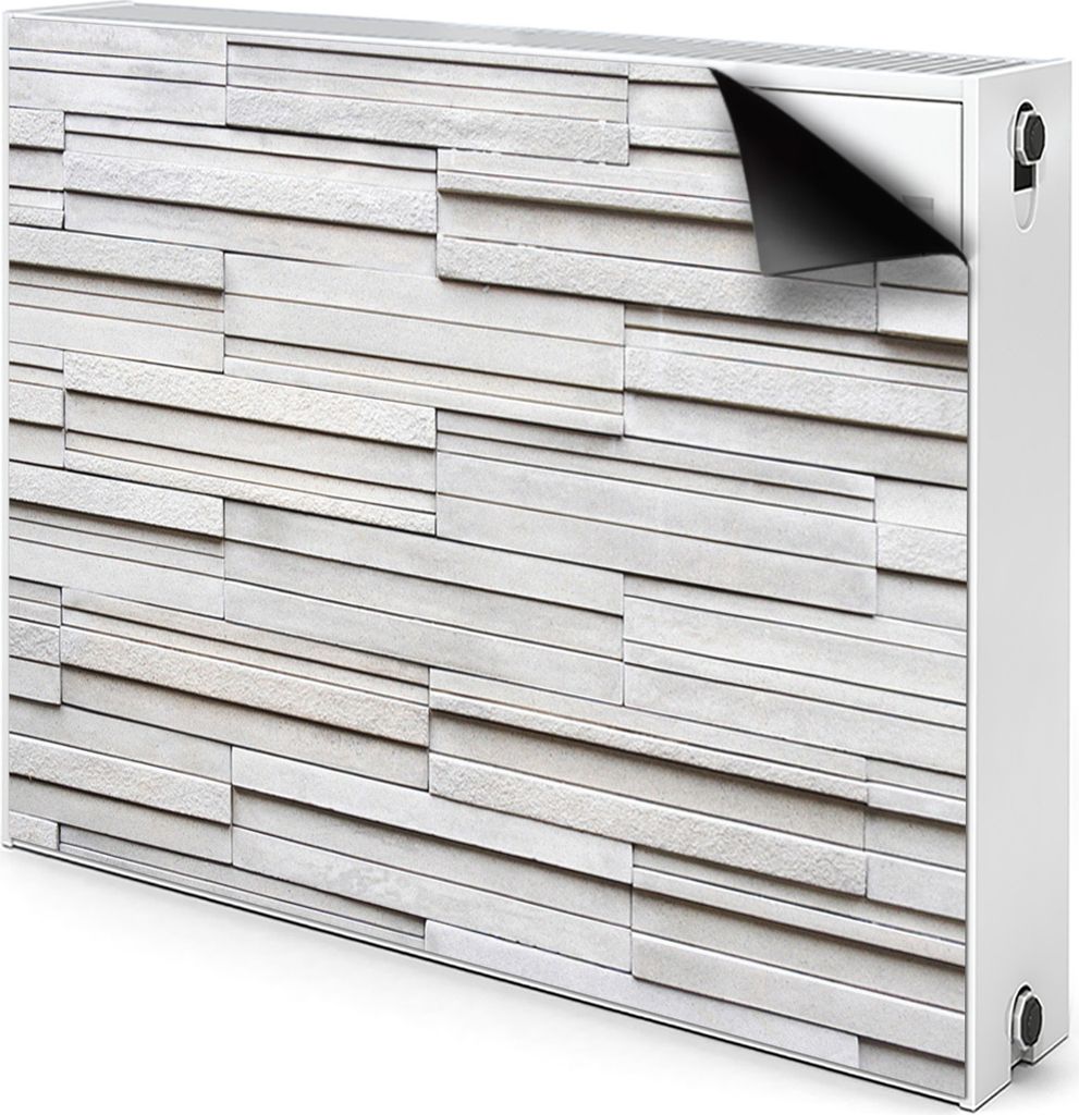 Magnet Heizkörperverkleidung Heizkörper-Abdeckung Heizung Heizkörper 90x60 cm - Weiß, Boards