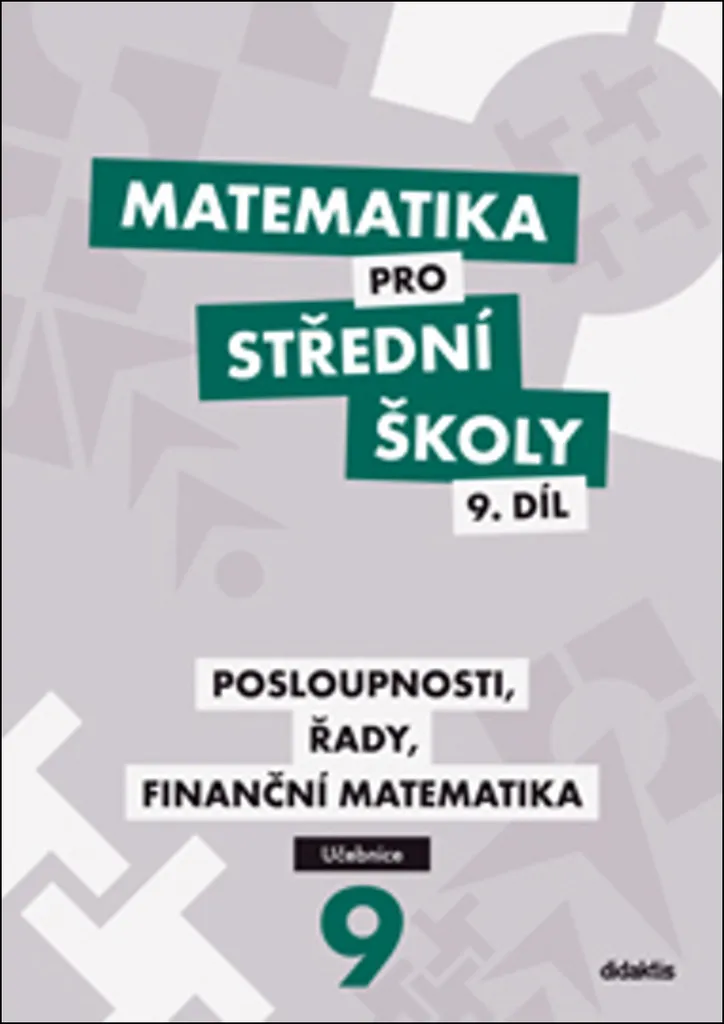 Livre de Maths Suites et Séries Petr Kozák Tome 9 Mathématiques Finance