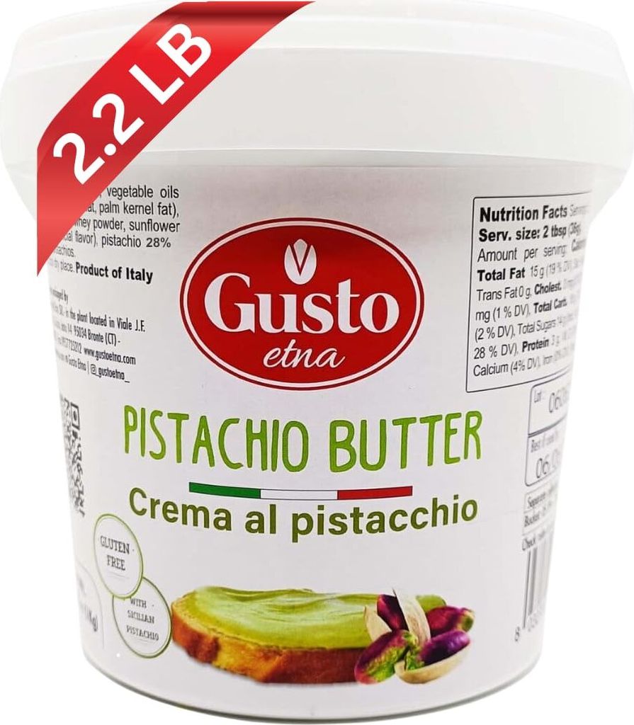 Crema al pistacchio di sicilia 1kg - Gusto Etna Produktbild 