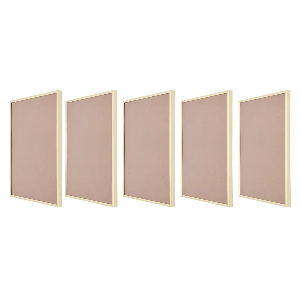 Cadre photo mural multiple - Ensemble de 5 supports pour décoration mur