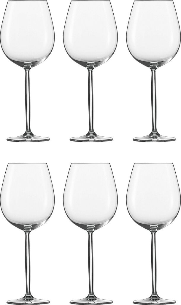 Schott Zwiesel 104095 Diva Burgunderkelch, Weinglas, 460ml, H 22,9cm, klar (6 Stück)