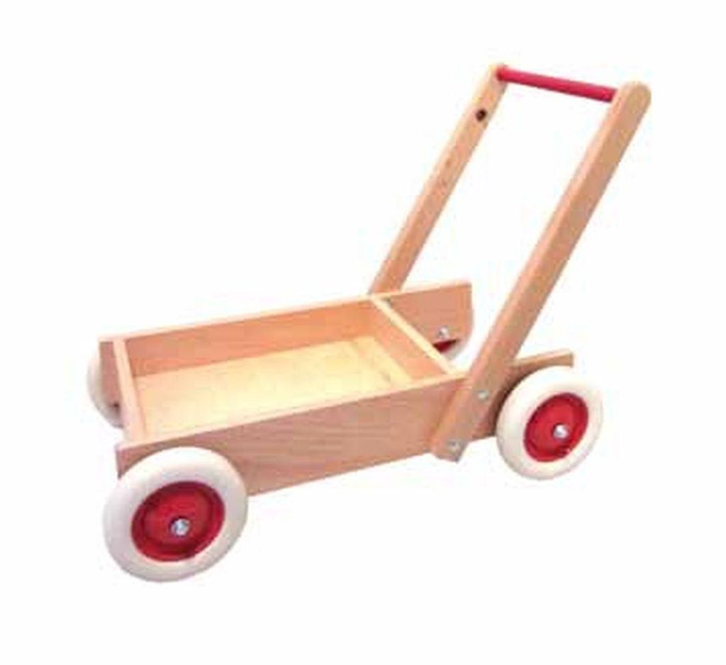 Holzspielzeug Schiebwagen Maße: L/B/H 55cm/ 33cm/ 51cm NEU