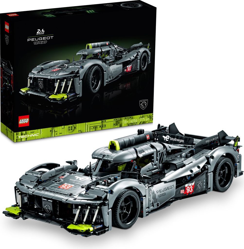 LEGO 42156 Technic PEUGEOT 9X8 24H Le Mans Hybrid Hypercar, Zdjęcie produktu 