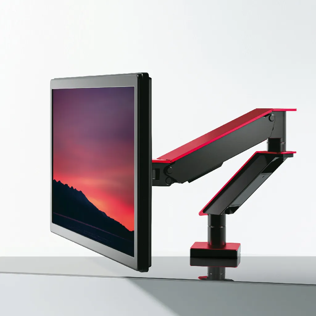 Support Écran PC Double Bras pour Libérer de l'Espace de Travail VESA - 11