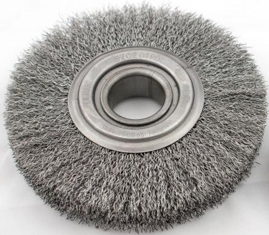 Scheibenbürste Stahldraht Loch 22mm, FI120mm - Gr. BIS 120