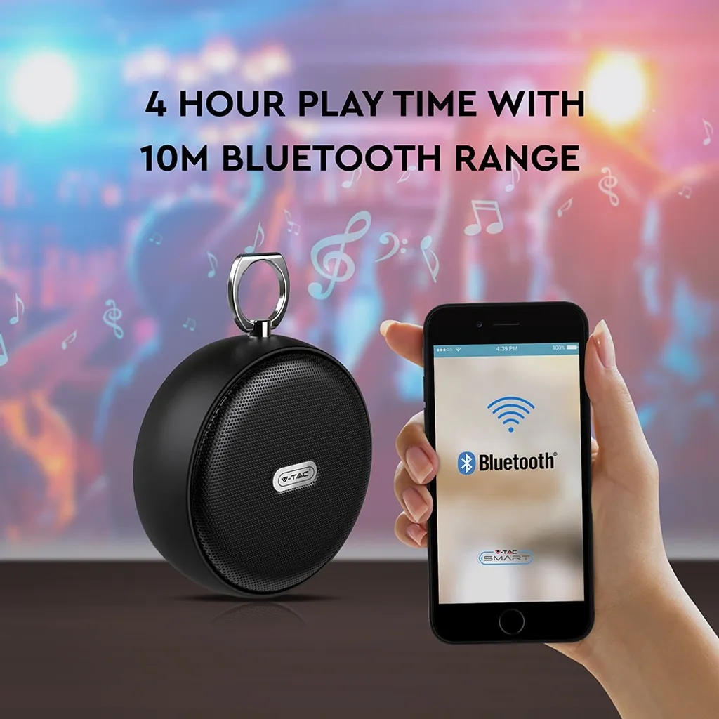 Offerta Speaker Bluetooth con Clip - Nero 4W 800mAh - Best Buy 2026 - 6