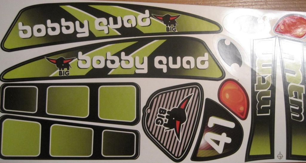 Big Stickers Aufklebersatz Quad Racing [Spielzeug] Image du produit 