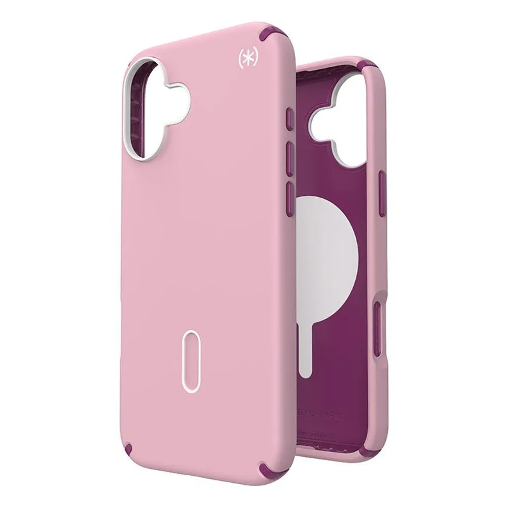 Coque iPhone 16 Plus Speck Presidio2 Pro ClickLock MagSafe Rose