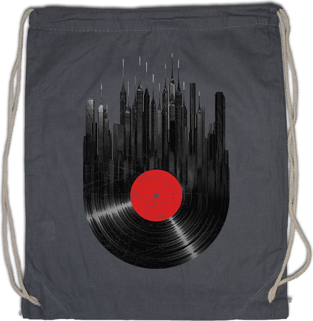 Urban Backwoods Recordl City, Turnbeutel, Farbe: Grau