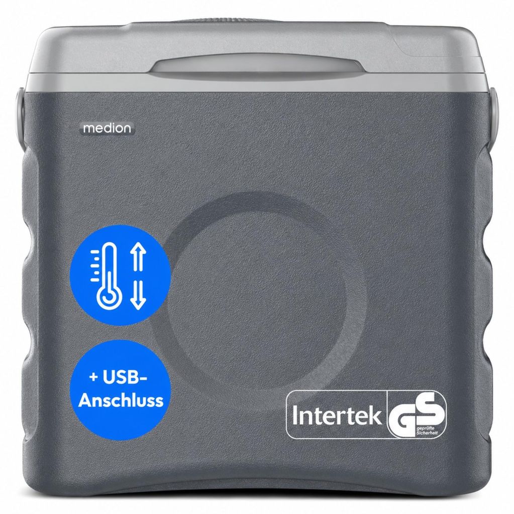 MEDION Thermoelektrische tragbare Kühlbox (35 Liter Brutto, Produktbild 