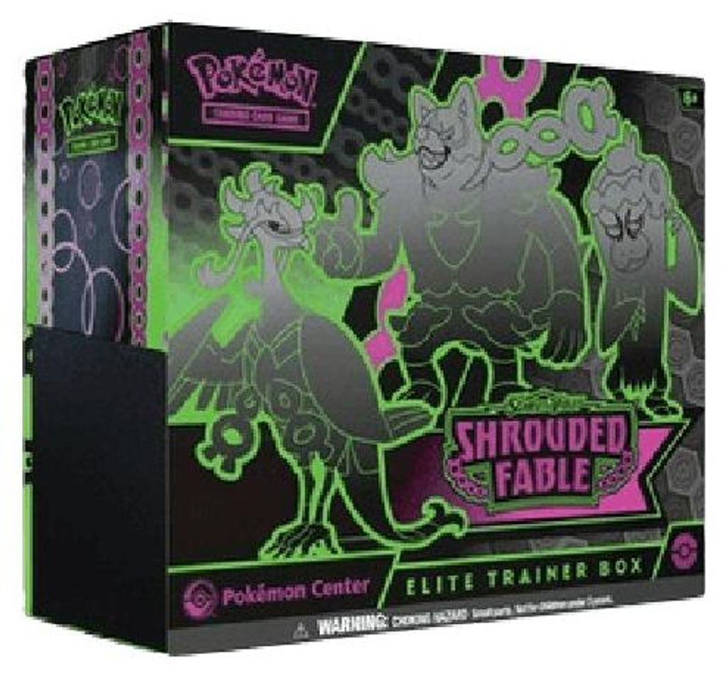 Pokemon Shrouded Fable Pokemon Center Elite Trainer Box