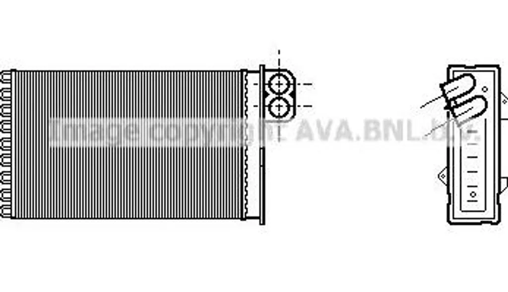 Sistema Riscaldamento Abitacolo AVA CN6191 Compatibile OE 6448J8 - Acquista
