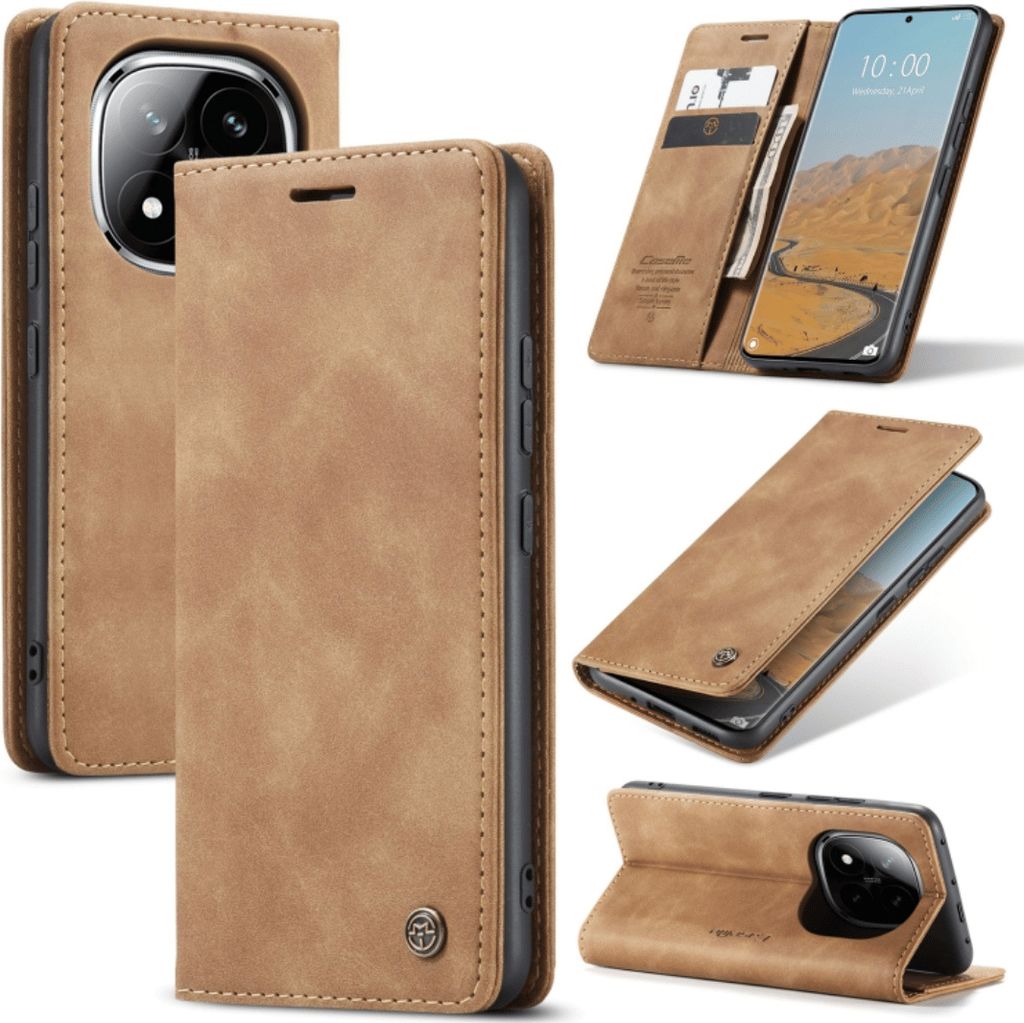 Hülle für Xiaomi Redmi Note 14 Pro 5G Klapphülle Schutzhülle Tasche Etui Flip Cover