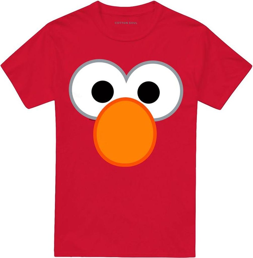 Sesame Street - T-Shirt für Herren/Damen Uni TV20600 (S) (Rot)