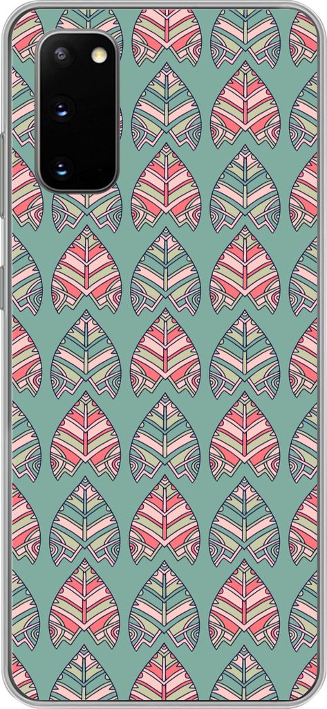 MuchoWow Handyhülle Schutzhülle Hülle für Telefoonhoesje Samsung Galaxy S20 Muster - Tribal - Retro Silikon Softcase Handy Hülle - Bild
