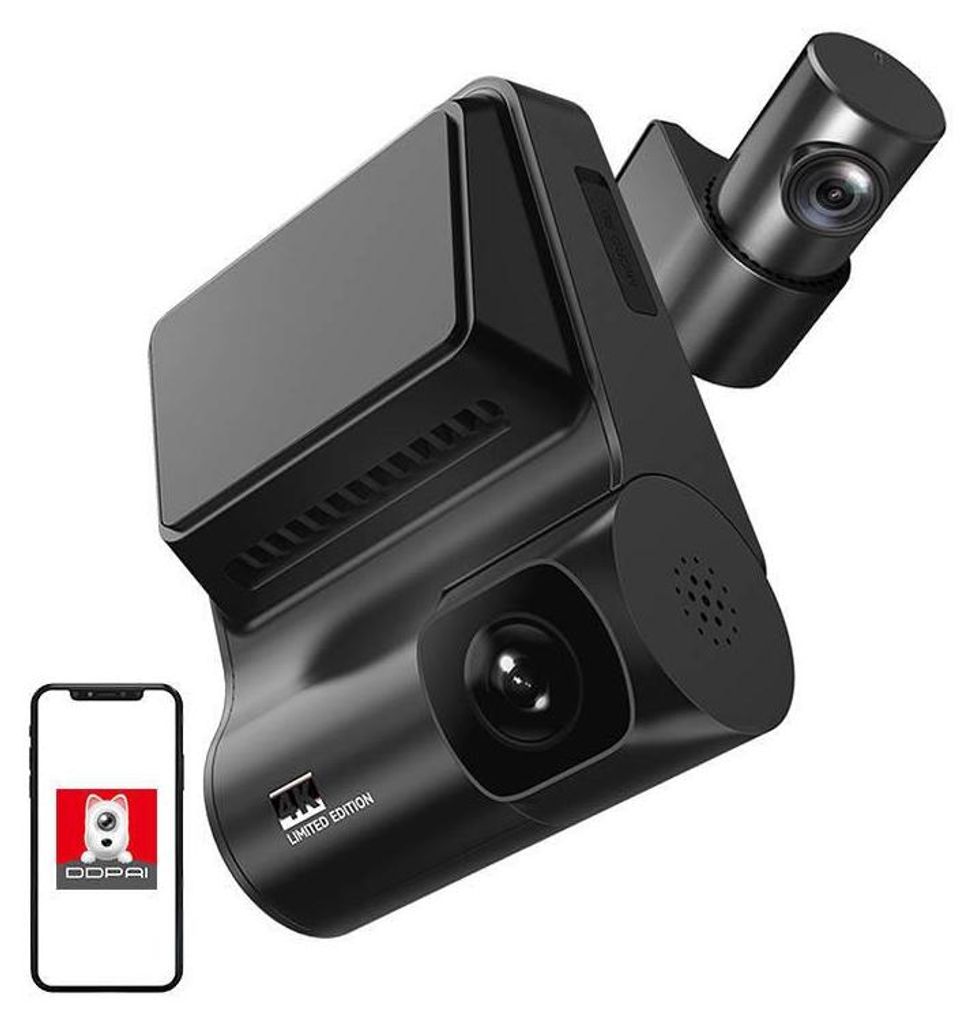 Ddpai Z50 Gps Dual Wifi 4K Video Recorder + Telecamera Immagine del prodotto 