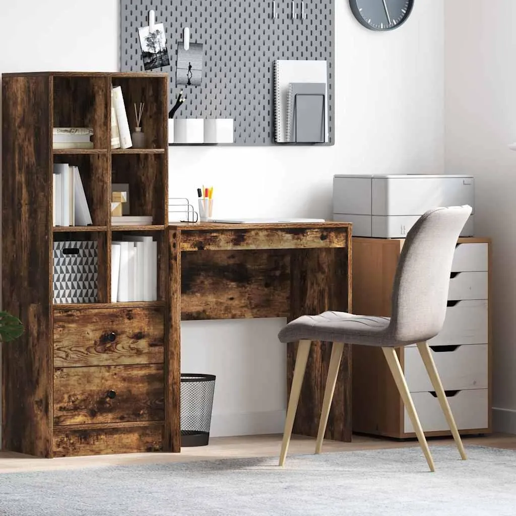 Scrivania Maison Exclusive Rovere Affumicato 70x40 - Salvaspazio Design - 1