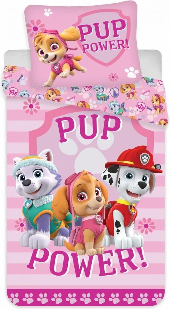 Paw Patrol Bettwäsche 140x200cm Mikrofaser