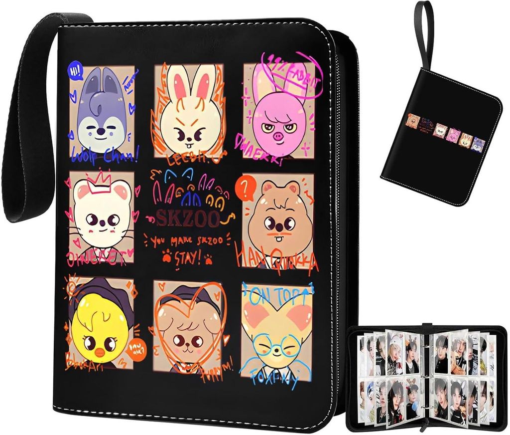 Cartes photo Stray Kids, 400 pochettes, album de collection Image du produit 