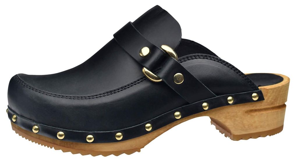 Sanita Legno-Lillen Open Clog Nero Gr.41 Immagine del prodotto 