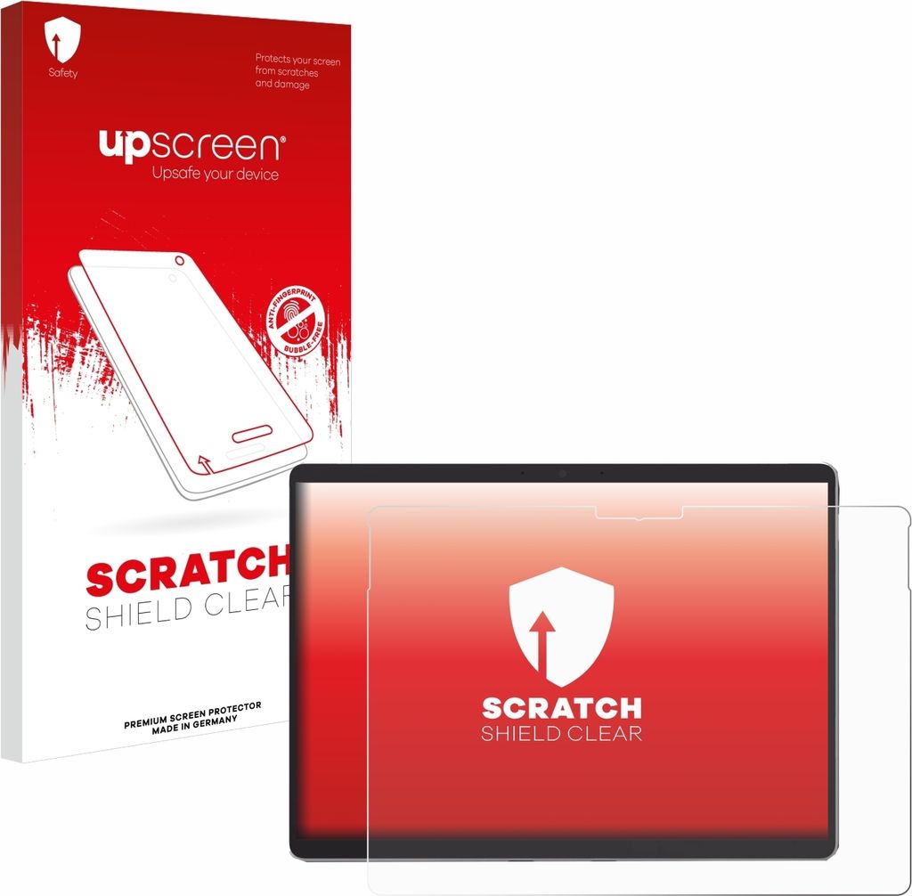 upscreen Schutzfolie für Microsoft Surface Pro 8 (2021) Displayschutz Displayschutzfolie Folie Klar Transparent