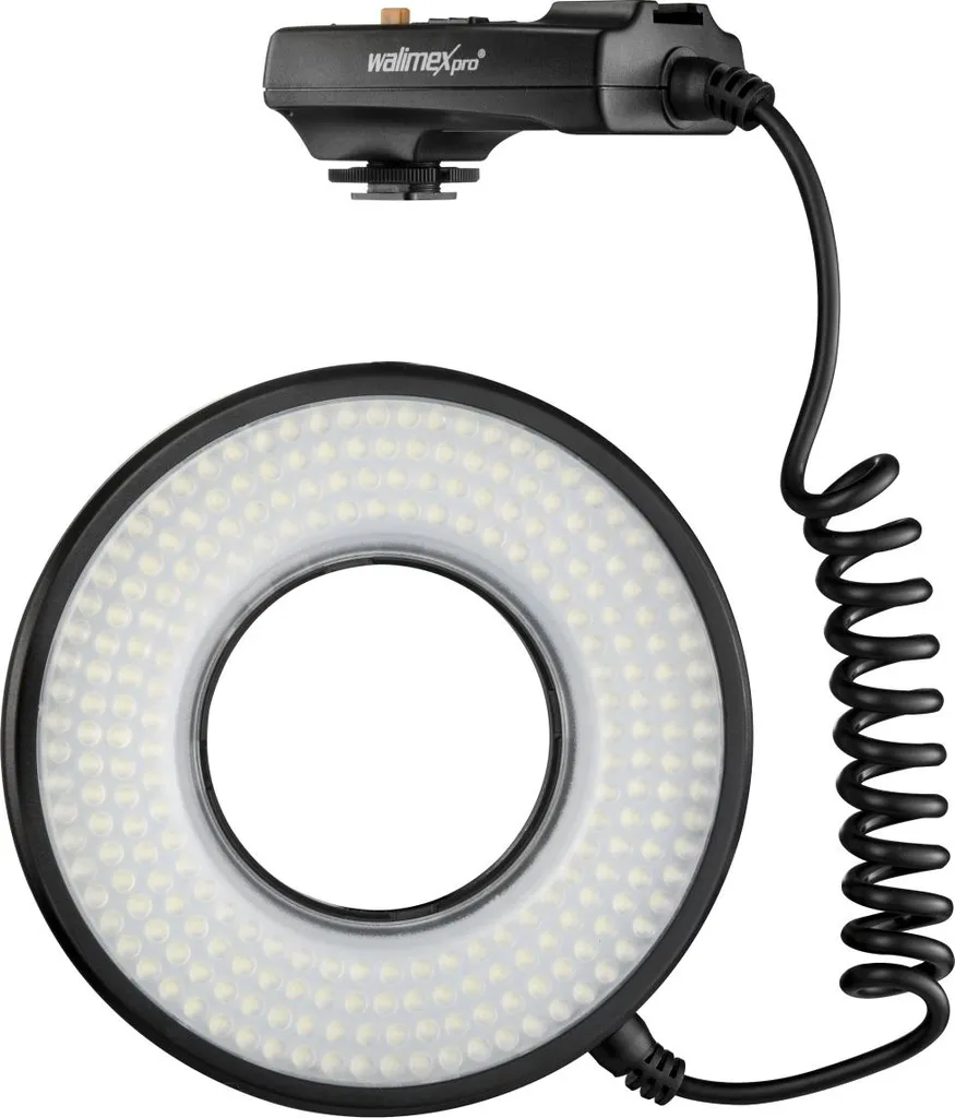 Anneau Lumineux LED pour Macrophotographie de Précision et Vidéo 14W