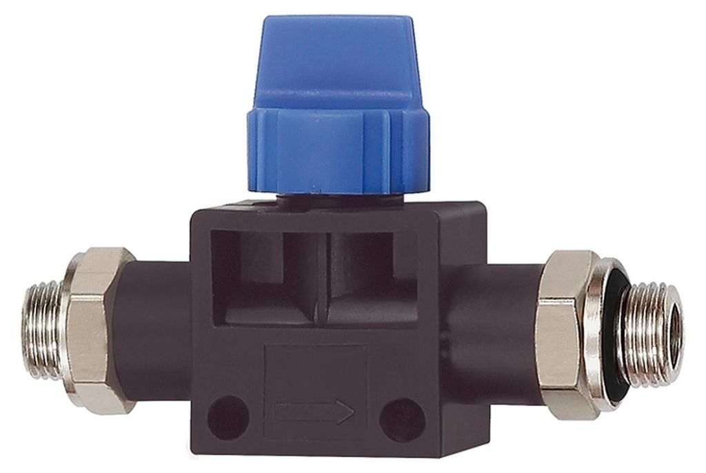 Riegler 3/2-Wegeventil »Blaue Serie«, AG/AG G 3/8x1/4 Produktbild 