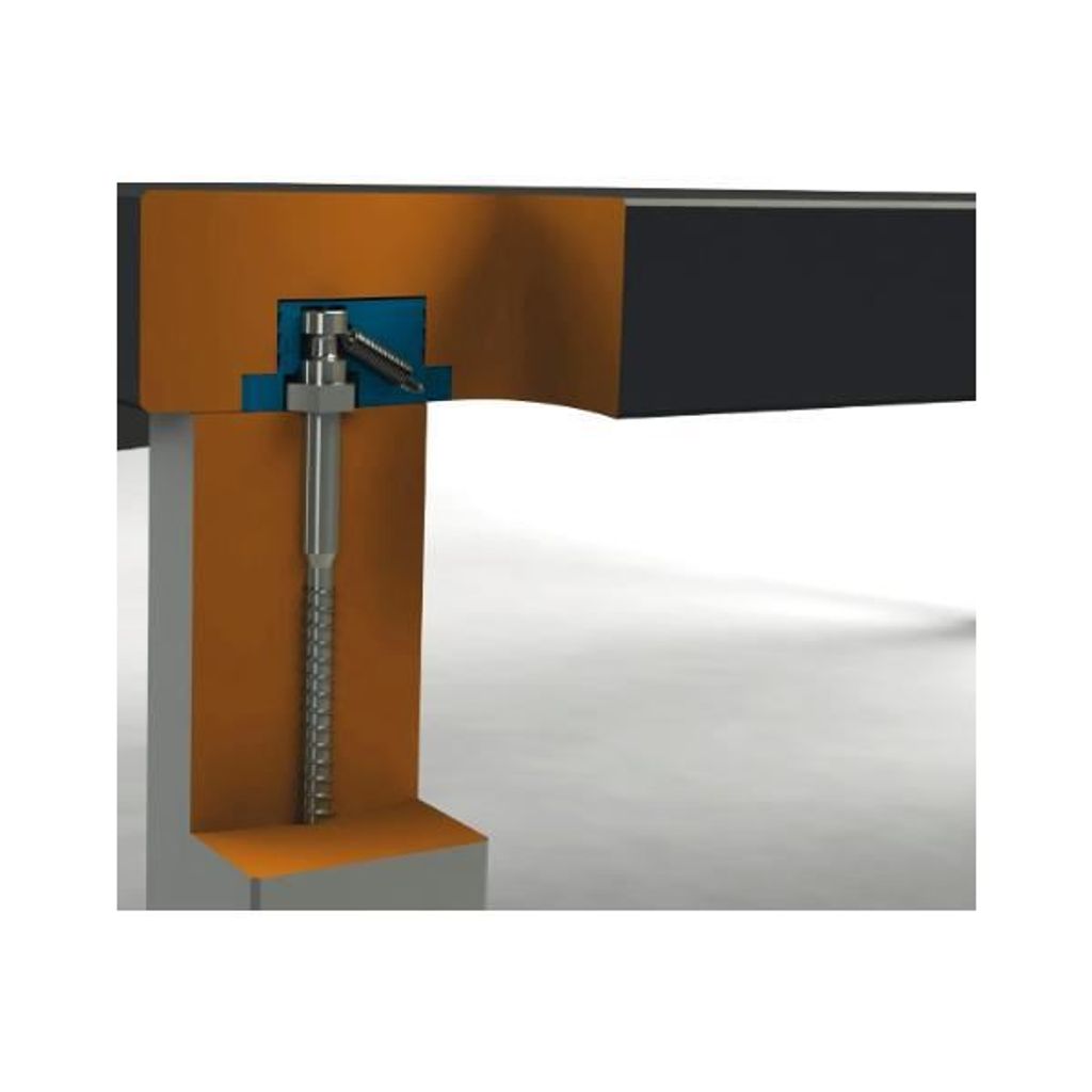 Unifix Universalverbinder Halter (Möbelbeschlag) Größe 2 ø 50 x 26 mm Aluminium